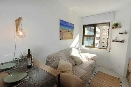 아파트 Encantador Apartamento Frente A La Playa Victoria *